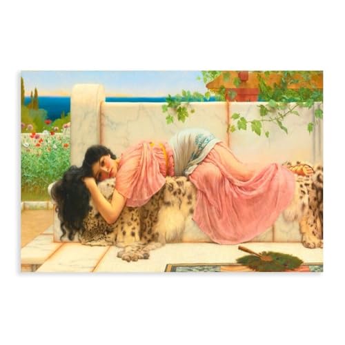 Toile When The Heart Is Young Godward, une decoration murale moderne raffinee