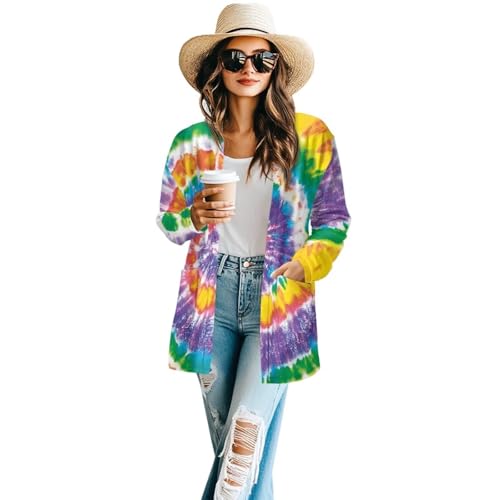 Image of Womens Open Fron Cardigan Sweaters Long Sleeve Tops Daily Coats