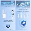 AC1200 Outdoor WiFi Extender, Outdoor WiFi Extender Signal Booster, Wireless Outdoor Access Point, IP67 Weatherproof, Passive PoE, WPA3, Long Range WiFi Coverage for Garage, Yard, Farm, RV, Starlink