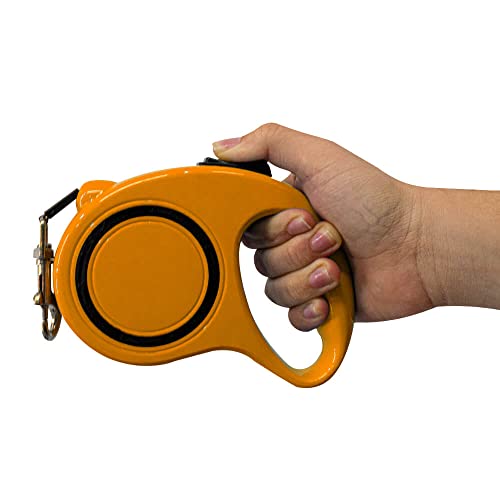 Guia para Cachorro Retrátil Amarelo 3 metros - Casambiente