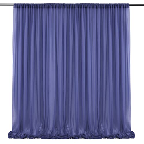 Transparent Voile Pelmet Freehand Decoration Background Curtains Ready Made Curtain Window Decoration Curtain Decorative Curtain for Wedding Decoration Curtain Living Room Bedroom 1 Piece 150 x 215 cm