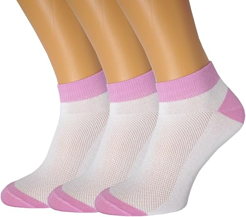 Image of RONDO 3 Pack Thin Ankle Socks - Unisex Ultra Thin Breathable Athletic Socks - Low Cut Running Ankle Socks - Thin Cotton Socks