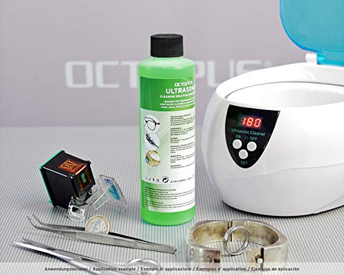 OCTOPUS Ultraschall-Reiniger Konzentrat für den Einsatz im Ultraschallgerät 500ml – Bild 2