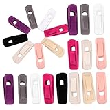 Photo Gallery ounona 40pezzi clip per grucce velour clip per gonne e scialli e antiscivolo per Photo Gallery ounona 40pezzi clip per grucce velour clip per gonne e scialli e antiscivolo per