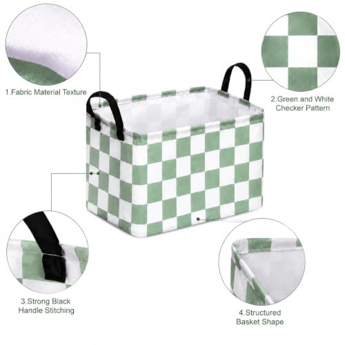 Image of Rec Toy Box Chest Kids Hamper Storage Basket Collapsible Organizer Bin Gift Baskets for Home /Dorm /Kitchen /Pet /Office /Closet /Shelf