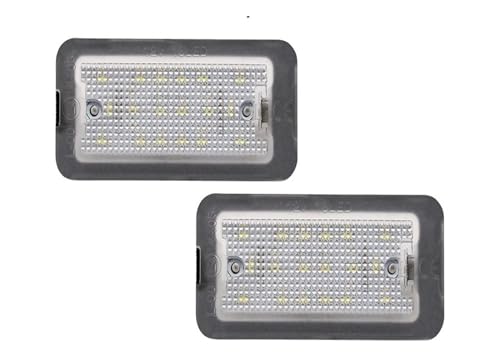 Luces matrícula coche LED Fiat Abarth 500 595 695 500C 595C 312 blanca