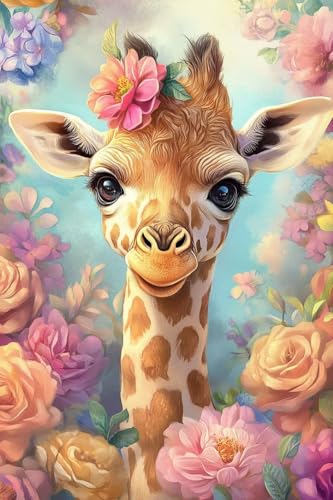 Peinture Diamant Enfant et Adulte Kit Full Drill Fleurs Animal 70x100