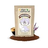 Stay Natural Lupinenkaffee Espresso gemahlen 750g – Koffeinfreier Kaffee, natürliche Kaffeealternative regional aus Deutschland, dunkel geröstet& voller Geschmack, vegan & glutenfrei