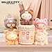 Hamee Sanrio Hello Kitty and Friends Series 7 Latte Bear SquiSHU Capsule Squishy Toy [Birthday Bag, Party Favor, Gift Basket Filler, Stress Relief] – 1 Pc. (Mystery – Blind Capsule)