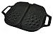 Tektrum Foldable Orthopedic Cool Gel Seat Cushion with Handle for Home, Office, Car, Chairs, Travel - Relief for Back, Tailbone, Sciatica, Pain/Discomfort, Promotes Healthy Posture (TD-GS1203-BLK)