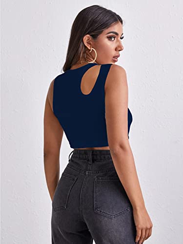 Image of Shasmi Women Crop Top, Ribbed, Stylish Tank Top, Soft and Comfy Fabric has Some Stretch