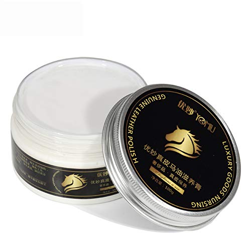josietomy Crème Réparatrice pour Le Cuir Remplissage?Crème de Cirage Cuiraturel Matières Rénovateur Crème Délicate Cuir pour Chaussures/Canapé/Trous/Egratignures/Fissures/Sièges Voiture Cover