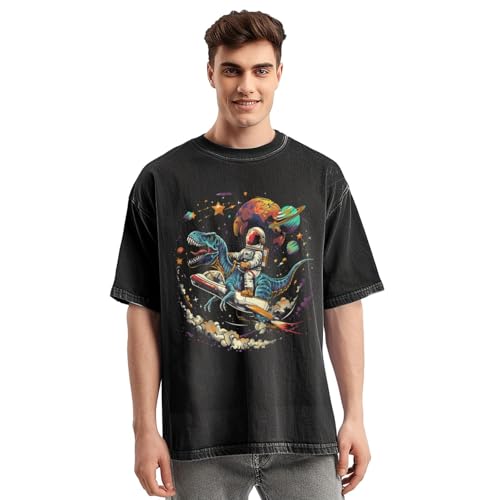 Men Oversized T Shirts Vintage Tee Loose Fit Short Sleeve Casual Streetwear Baggy Washed Unisex Tops2