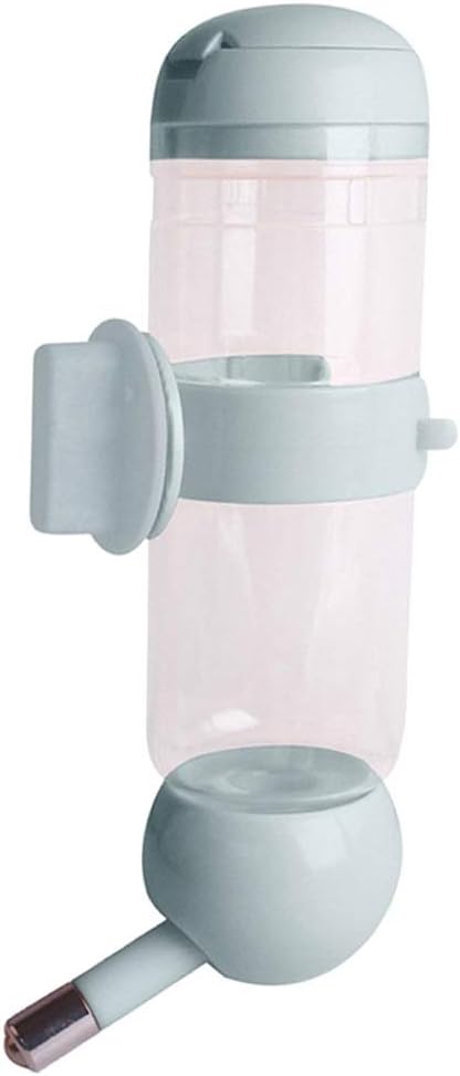 Pet Drinking Bottle Automatic Pet Drinking Fountain, Pacifier Bottle Drinking Fountain, Hanging Bottle Drinking Fountain (Color : B) (A)