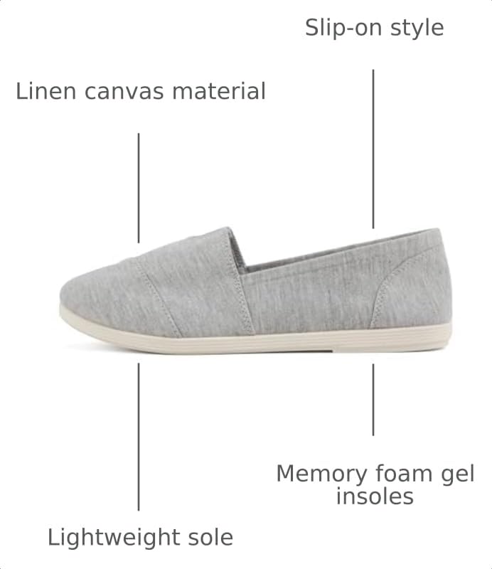 Image of Soda Shoes Women's Obji Round Toe Casual Flat with Padded Insole