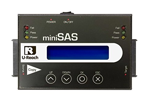 U-Reach 1~1 miniSASV[Y SATA/SAS HDD/SSD fvP[^[ƃTj^CU[ (SAS-MS118)