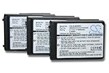 Technologie: Li-Ion vhbw 3X Li-Ion Akku Set 800mAh (3.7V) für schnurlos Festnetz Telefon T-Com T System Octophone Open 400D wie 3BN66305AAAA000828.
