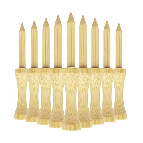 LIKOSO Step-Down Golftees aus Holz, 70 mm, 100 Stück Cover