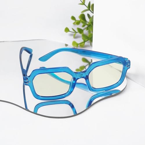 Image of Eyekepper 4-pack Reading Glasses Blue Light Blocking Square Computer Readers Women