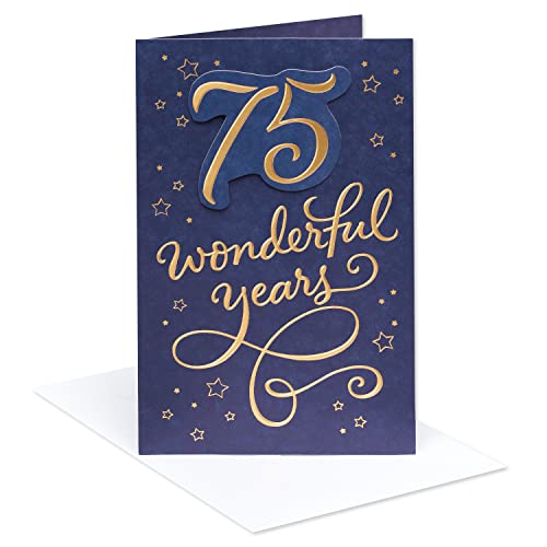 American Greetings 75th Birthday Card (Time To Celebrate)