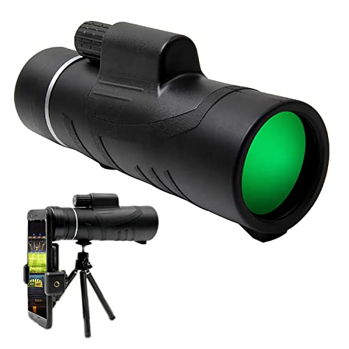Monoculaire de poche 12x50 HD étanche contre la fatigue visuelle
