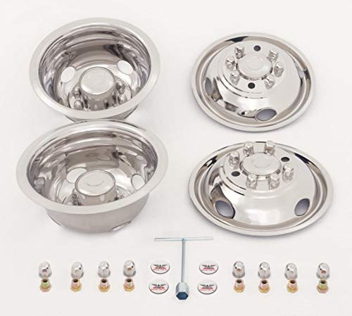 Phoenix USA NF12, Stainless Wheel Simulators, Fits: 08'-Current Ford E350/E450 16