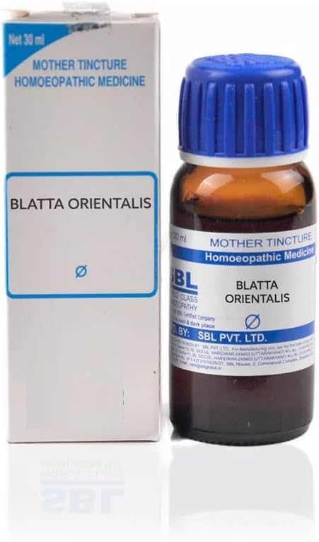 Homeopathic Blatta Orientalis Mother Tincture 1X (Q) (30ml)