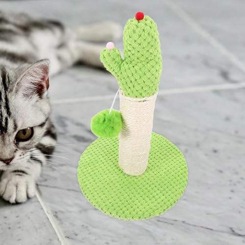 Rascador para gatos en forma de cactus tamaño pequeño miniatura 6