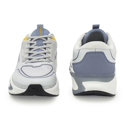 Buy Red Tape Athleisure Shoes for Men |Cultured Round-Toe Shape & Cushioning Technology Grey/Blue at Amazon.in - Image 5