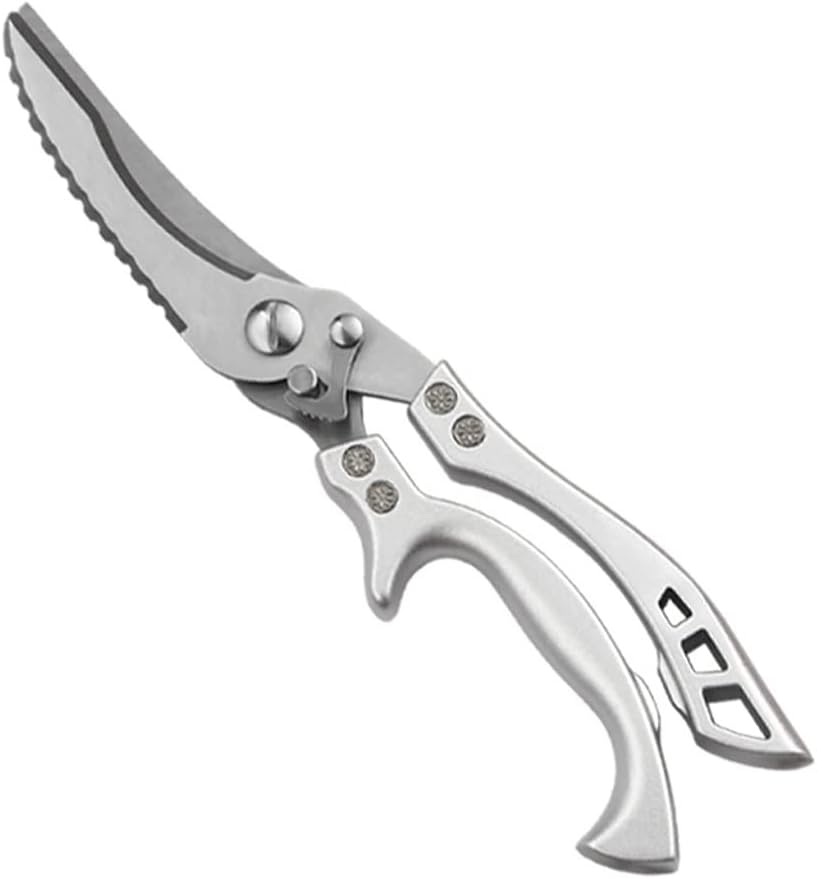 Professional Stainless Steel Kitchen Scissors Poweful Chicken Bone Duck Fish Cutter Shears Cook