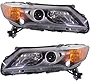 Garage-Pro Headlight Assembly Compatible with 2013-2015 Acura ILX Halogen, Hybrid Model, Set of 2, Driver and Passenger Side