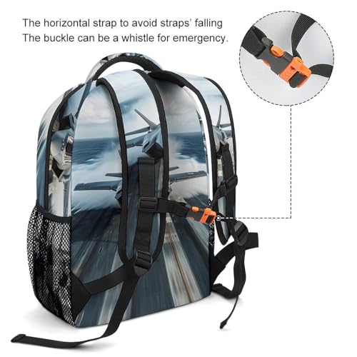 F-35 Fighter Jet U.S Air Force Backpack Lightweight Laptop Backpack Casual Bag Travel Daypack for Women Men3