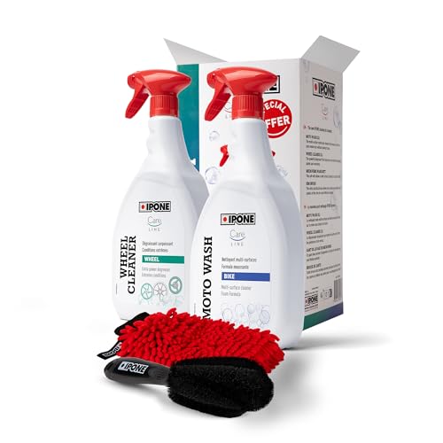 IPONE - Pack Entretien Nettoyage Complet Moto - Cleaning kit -...