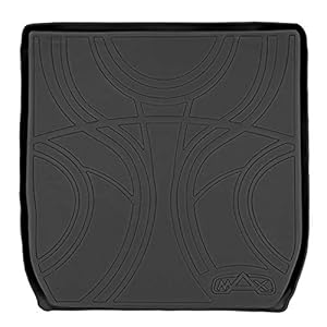 MAXLINER All Weather Cargo Liner Floor Mat Behind 2nd Row Seat Black for 2008-2017 Traverse/Enclave
