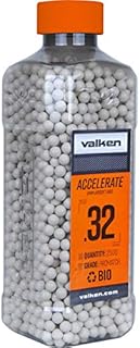 Valken Accelerate Airsoft BBS - 0.32G Bio-5000CT-White
