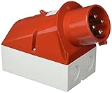 mennekes wanddose 32a Gegenüber hohen Temperaturen beständige Kontaktträger.