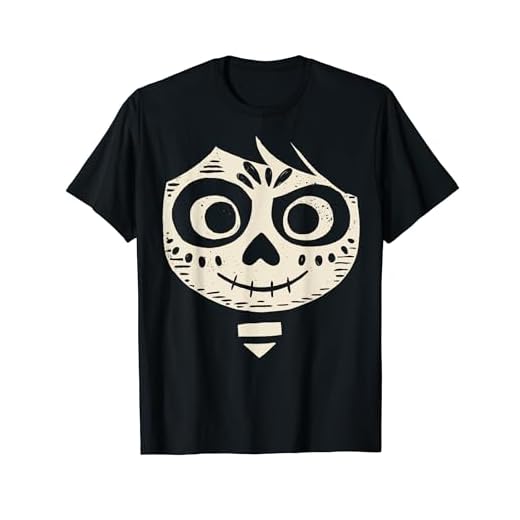 Disney Pixar Coco Miguel Face Halloween Camiseta