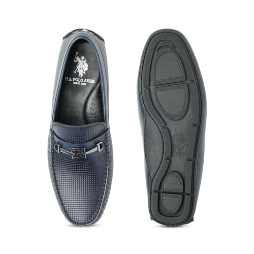 Image of U.S. Polo ASSN. Men Leather Driving Shoe
