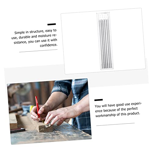 Cubtol 6Pcs Carpentry Brush Mechanics Tools Mecanical Penicil Mechanical Drawing Pencils Woodworking Pencil Refill Architect Marker Pencil Refill Mechanical Marker Pencil Refill Mini #TOP3