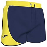  SWIMSUIT SHORT NAVY-YELLOW