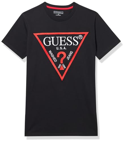 GUESS Boys' Triangle Logo T-Shirt