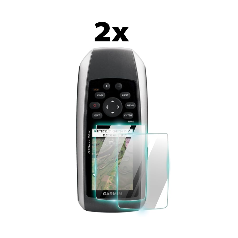 IPG for Garmin GPSMAP 78 78s 78sc Hydrogel Thin or IPG Proactive 9H Nano Screen Protector (2 Units) Invisible Screen Guard - HD Quality/Self-Healing/Bubble -Free for 78sc (Proactive 9H)