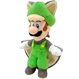 - Peluche Luigi Ecureuil volant- Taille 38 cm