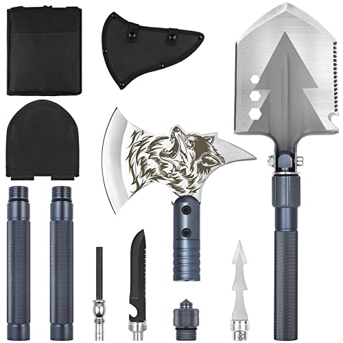 Liantral LT-CSA-K22-S Survival Camping Shovel Axe Set cover