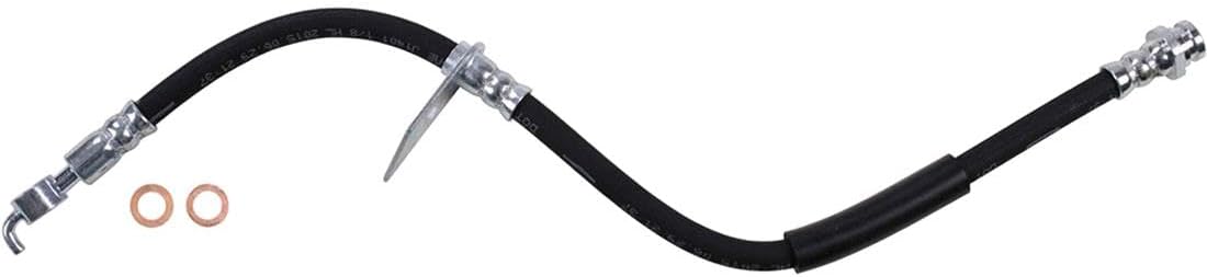 2x Brake Hose Front Driver and Passenger Side Brake Hydraulic Hose Front Brake Lines Hoses Compatible with Ford Fusion 2013-2017 Compatible with Lincoln MKZ 2013-2017