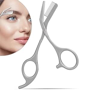 Eyebrow Trimming Scissors with Combs, Eyebrow Trimmers