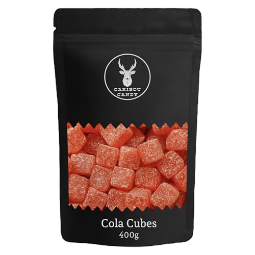 Cola Cubes 400g Pick n Mix Sweets Retro Cola Flavoured Hard Boiled Cubes Sweet Shop Favourite for Sharing & Film Nights