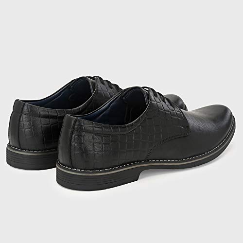 Image of Centrino Men Formal Shoes | Elegant Lace Up Derby for Business & Casual Wear | Premium Craftsmanship for a Stylish & Sophisticated Look | Cushioned Insole for All-Day Comfort & Support (1405)