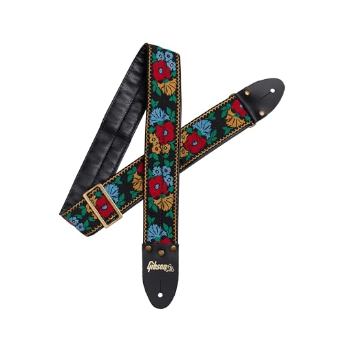 Gibson Handmade Guitar Strap The Garden