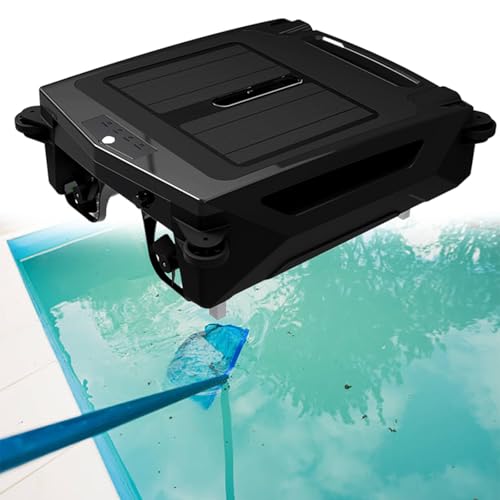Beachtiful (Actualización 2025) Limpiafondos Robótico con Energía Solar, Dos Modos de Carga, Superficie Durante Todo el Día, Ideal para Todo Tipo de Piscinas